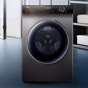 海尔（Haier）洗衣机 10公斤直驱洗烘一体全自动家用变频滚筒大容量带烘干巴氏除菌双喷淋空气洗 G100328HB12S