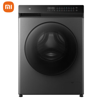 小米（MI）滚筒洗衣机全自动 10kg直驱洗烘一体 直驱电机节能低噪智能投放炫彩触控屏 XHQG100MJ102S