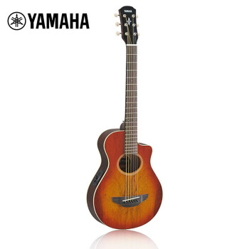 雅马哈（YAMAHA）APXT2EW LAB薄箱体缺角电箱吉他半透明油漆涂装34英寸淡琥珀色