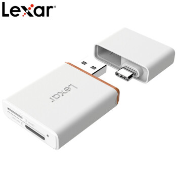 雷克沙（Lexar）专业版 USB3.1 n卡 nm卡/TF卡 二合一读卡器读华为手机卡