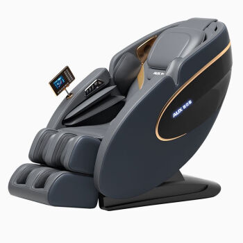 奥克斯全自动3D按摩椅家用太空舱智能按摩沙发全身零重力电动高端 大屏语音款 AUX-R7 轻奢蓝