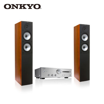 ONKYO安桥A-9110+S527落地音箱功放机2.0声道高保真HIFI套装电视组合音响家用客厅影院音箱