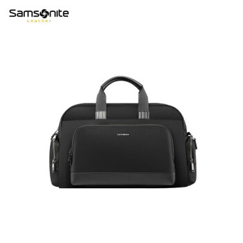 新秀丽（Samsonite）手提包休闲旅行包时尚高端行李袋可挂靠拉杆箱TO0*09013黑色