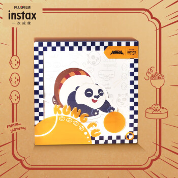 富士instax一次成像功夫熊猫配件盒  童趣（不含相纸）