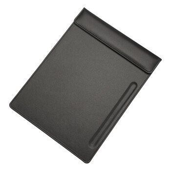 优易达PU皮会议写字板夹YYD-DS0219 A4商务会议夹 合同签字文件夹 菜单垫夹 黑色笔槽款