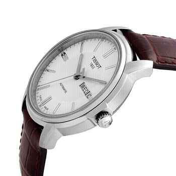 天梭(TISSOT)瑞士手表 恒意系列皮带机械男士腕表送男友T065.430.16.031.00