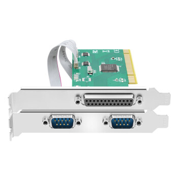 EB-LINK PCI转1并2串扩展卡串口并口组合卡9针串口卡COM扩展卡25针并口卡工控机台式机电脑打印机卡