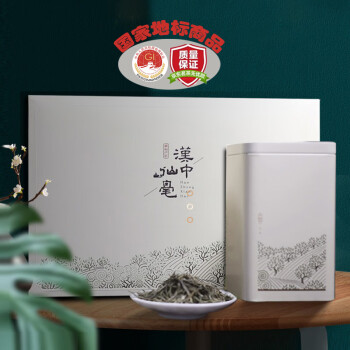 曼青【专柜同款】绿茶茶叶汉中午子仙毫2024新茶明前特级茶叶礼盒200g