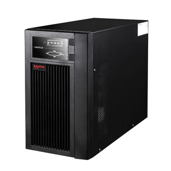 山特 ups不间断电源 UPS C3KS主机3000VA2400W服务器方案续航半小时外接8节26AH蓄电池+电池柜