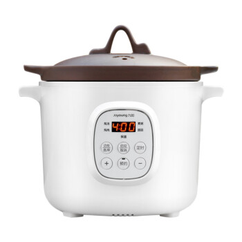（JOYOUNG）九阳紫砂电炖锅容量炖盅煮粥营养煲汤正品自动家用DGD2066AM
