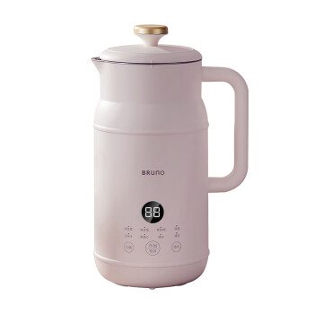 BRUNO小奶壶豆浆机 316不锈钢升级版 1-2人家用小型 0.6L BZK-DJ03 豆蔻粉
