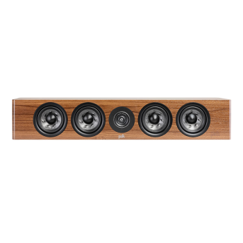 普乐之声（polk）R350 家庭影院音响 中置音箱无源 R系列家用客厅中置音箱 胡桃棕