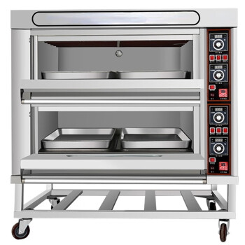 TYXKJ烤箱商用二层四盘蛋糕面包披萨大容量双层烤炉烘炉电烤箱商用   一层二盘  2盘