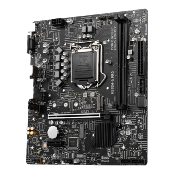 微星（MSI）H510M-A PRO 电脑主板 支持CPU 10400F/11400F/10400(INTEL H510/LGA 1200)