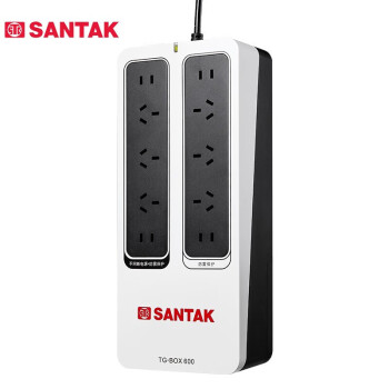 山特（SANTAK）UPS不间断电源 TG-BOX600 600VA/360W NAS自动识别家用电脑路由器 