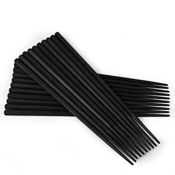 莱维亚筷子 金福筷耐高温 合金筷子-黑色金福10双装
