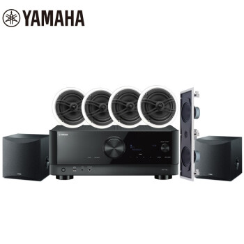 雅马哈（Yamaha）NS-IW360系列 吸顶音响 吸顶喇叭吊顶音箱 家用客厅5.2家庭影院 背景音乐音响 TSR-400功放