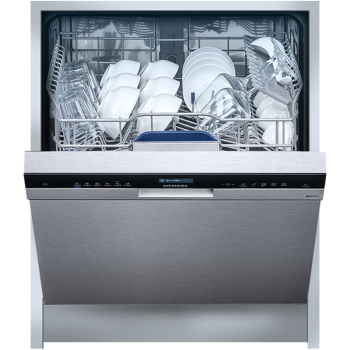 西门子 (SIEMENS) 12套大容量家用全自动洗碗机嵌入式 专利晶蕾烘干存储 高温智能除菌   SJ456S26JC