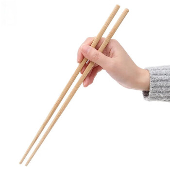 融盒 油炸专用超长加粗竹筷商用公筷 1双45cm