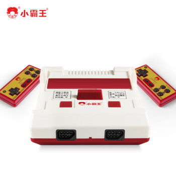 小霸王连接电视游戏机4K怀旧经典红白机FC插卡双人对战游戏机海量游戏 D99普通版