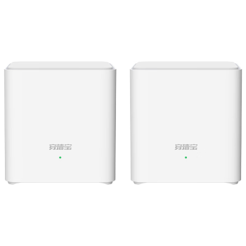 Tenda腾达 全屋WiFi6子母路由器 AX1500千兆双频 Mesh组网无线穿墙王 别墅大户型覆盖套装 EM3两只装