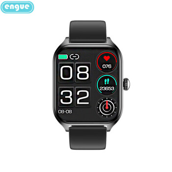 engue恩谷心率智能手表EG-T8 时间日期显示记步心率监测 （台）