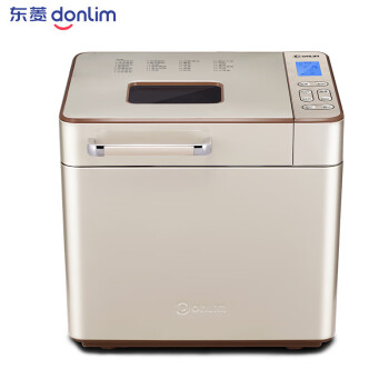 DonLim东菱面包机 全自动 和面机 家用 揉面机 可预约智能投撒果料烤面包机DL-TM018