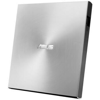 ASUS 华硕 8倍速 USB2.0 外置DVD刻录机 移动光驱 银色(兼容苹果系统/SDRW-08U7M-U) 商用