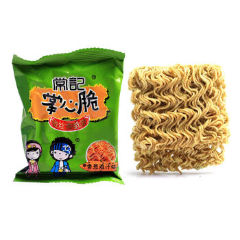 掌心脆方便面8包好吃的网红小零食一整箱批发休闲食品干脆面我只要