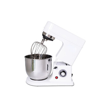 苏勒 7L商用鲜奶油机打发奶盖机厨师机无级变速台式搅拌打蛋器   白色  7L 