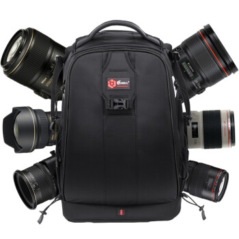锐玛（EIRMAI）D2330-Z 升级单反相机双肩包 佳能尼康摄影包 防水防震相机包 黑边