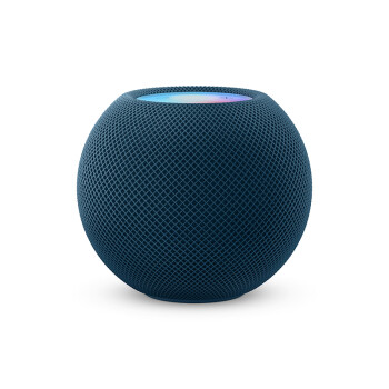 Apple/苹果 HomePod mini 智能音响/音箱 蓝牙音响/音箱 智能家居 蓝色 适用iPhone/iPad