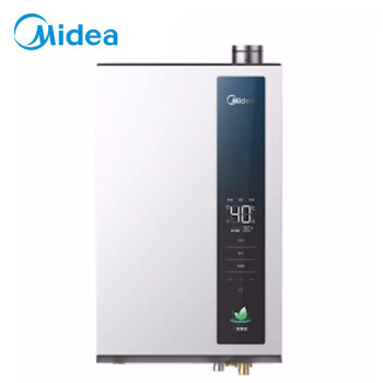 美的（Midea）燃气热水器JSLQ27-16LN1家用16升智控增压水伺服一级能效智能变频节能云管家天然气