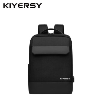 凯亚仕（KIYERSY）双肩包背包男大容量笔记本电脑包通勤书包旅行包 KYS-B8906黑色