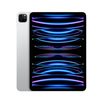  Apple iPad Pro 11英寸平板电脑 2022年款(512G 5G版/M2芯片Liquid视网膜屏/MNYU3CH/A) 银色