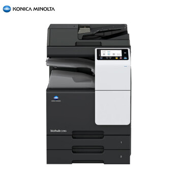 柯尼卡美能达 KONICA MINOLTA C286i A3彩色复合机办公打印复印扫描一体机 网络打印（主机+双面器+输稿器）