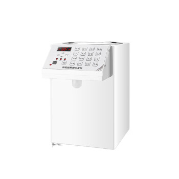 QKEJQ   果糖机商用奶茶店设备全套16格全自动果糖定量器   白色8.5L标准款