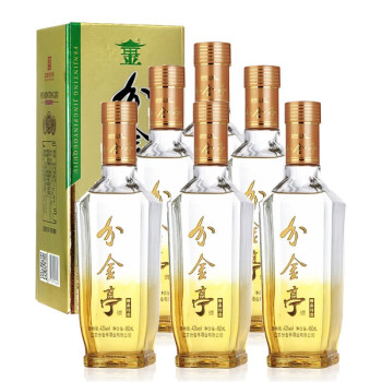 42度分金亭特曲480ml6浓香型白酒整箱装白酒江苏白酒酒仙网