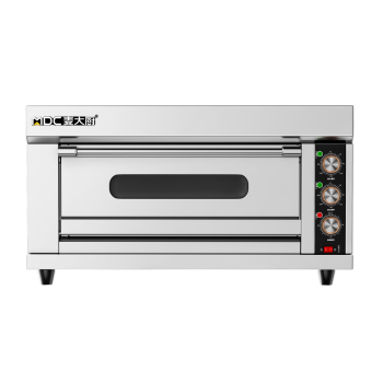 麦大厨烤箱商用多功能烘焙电烤箱披萨蛋挞电烘炉 220V 3.2KW 一层一盘 MDC-F8-XNKW-101J【免费安装】