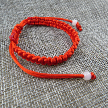 10个红线编织吉祥金刚结学生高考陶瓷金榜题名红绳手链饰品平结红绳