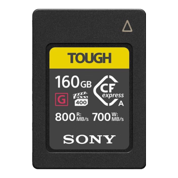 索尼（SONY）CEA-G160T CFexpress Type A存储卡 微单相机A1 A7S3 电影机FX3 FX6 三防内存卡 160G