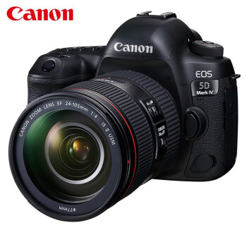 佳能（Canon）EOS 5D Mark IV 5D4 单反相机（EF 24-105mm f/4L IS II USM）含原电+卡色金环G-MCUV+三脚架