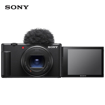 索尼（SONY）ZV-1 II 二代数码相机 Vlog相机/4K 黑色(ZV-1M2/ZV1M2/ZV1 II/ZV1二代)