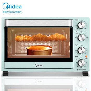 美的家用多功能电烤箱 PT35A0 上下独立控温 专业烘焙易操作烘烤蛋糕面包