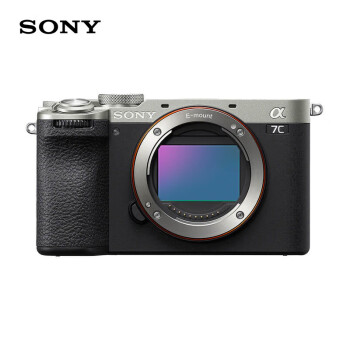索尼（SONY）Alpha 7C II全画幅微单相机 创意外观滤镜 轻便小巧 简易操控 银色 单机身（a7c2/A7C II/A7CM2）