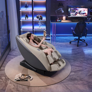 芝华仕（CHEERS）按摩椅家用全身太空舱全自动多功能电动智能中大型按摩椅好物送礼 MZ100Neo 魅影棕-现货发货