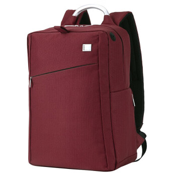 乐上（LEXON）商务电脑包15.6/16英寸双肩包笔记本出差旅行背包通勤女书包红色