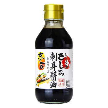 东古 刺身酱油 寿司海鲜刺身生鱼片日式酱油200ml 0脂凉拌蘸料