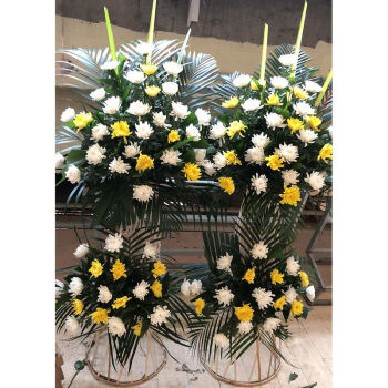 【520礼物】全国菊花花束清明上坟扫墓祭奠祭拜鲜花速递北京上海同城