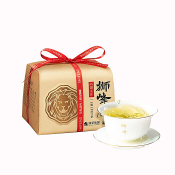狮峰西湖龙井纸包狮龙吟珍品3星250g 特级茶叶 礼盒装